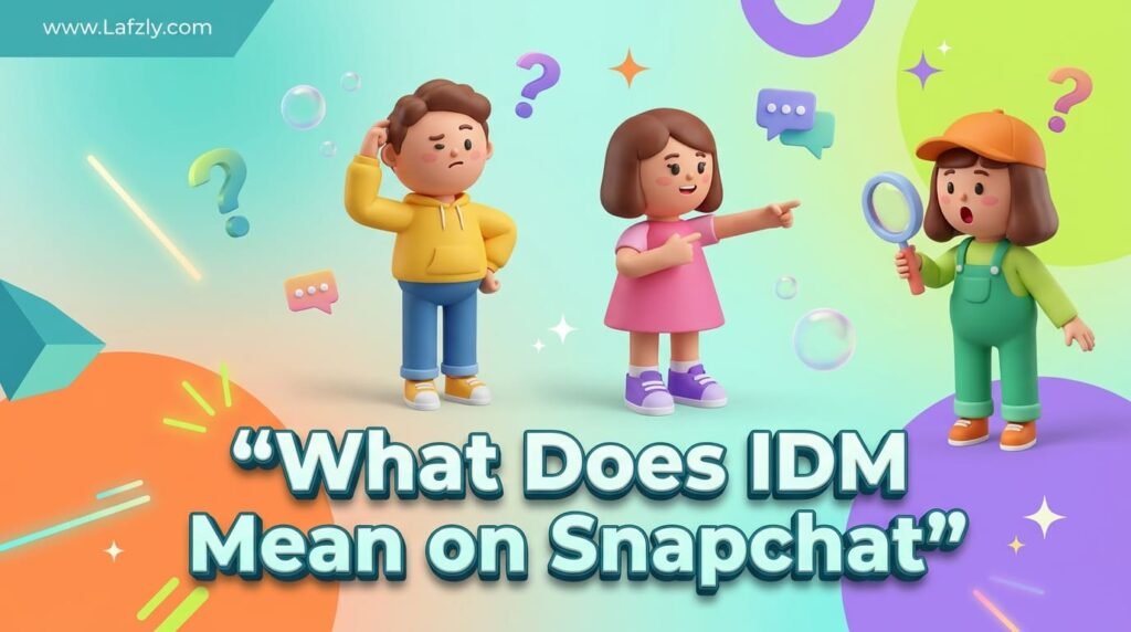 what does idm mean on snapchat