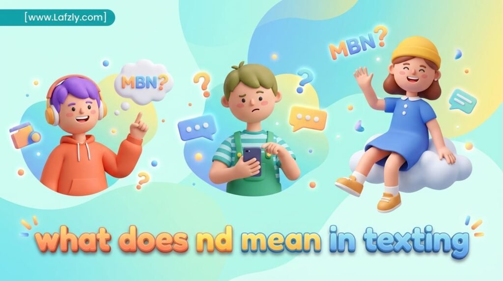 what does nd mean in texting