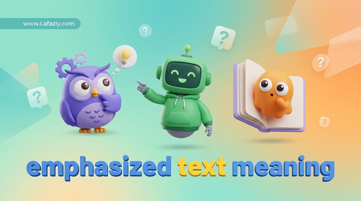 emphasized text meaning