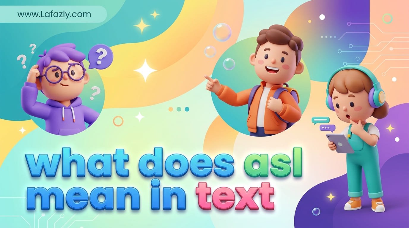 what does asl mean in text