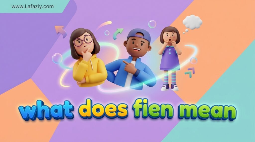 what does fien mean