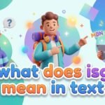 what does isg mean in text