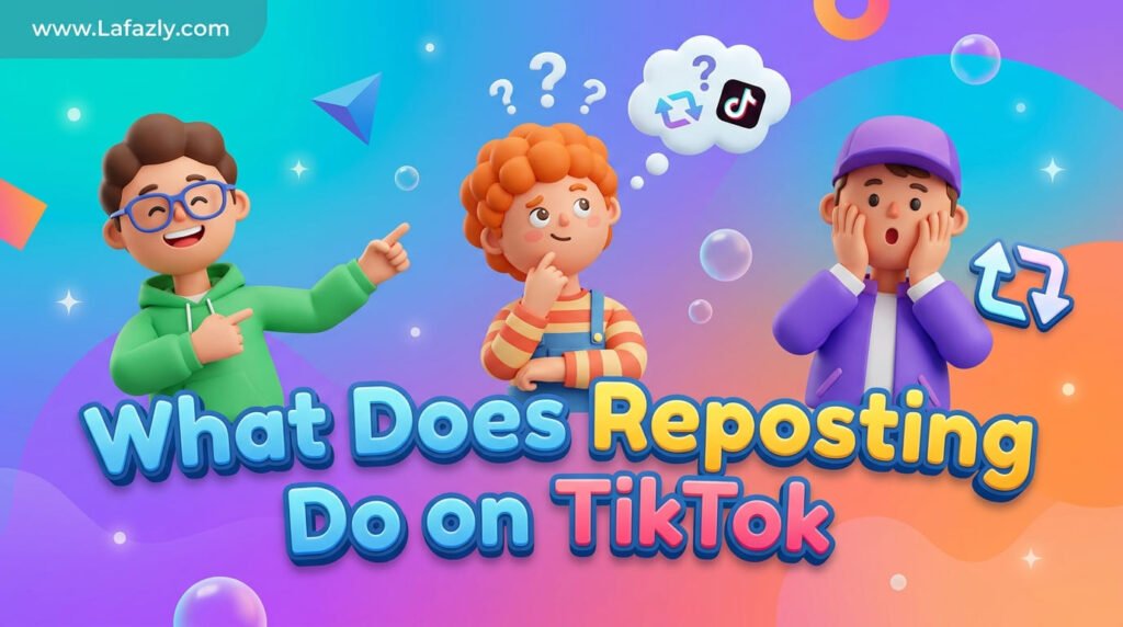 what does reposting do on tiktok