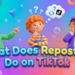 what does reposting do on tiktok