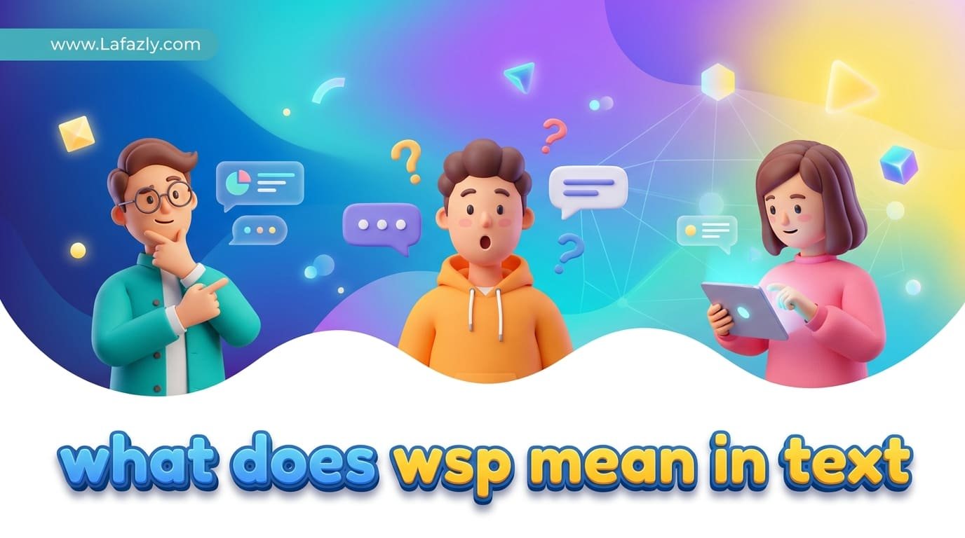 what does wsp mean in text